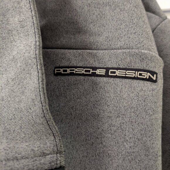 Porsche Design Light Zip up Grey Jacket XXL - Picture 8 of 10